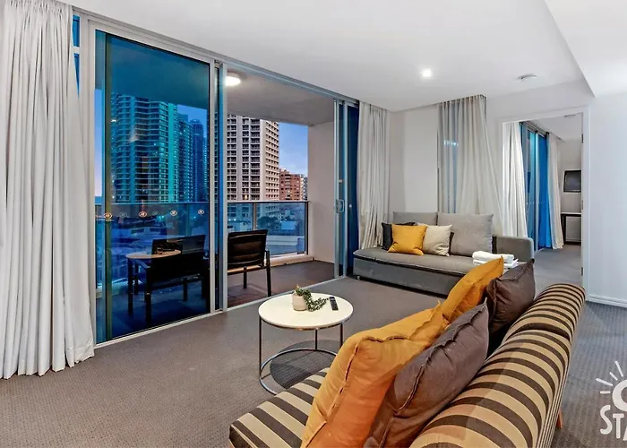 H\'Residences - 2 Bedroom Ocean View Apartment In The Center Of Surfers Paradise